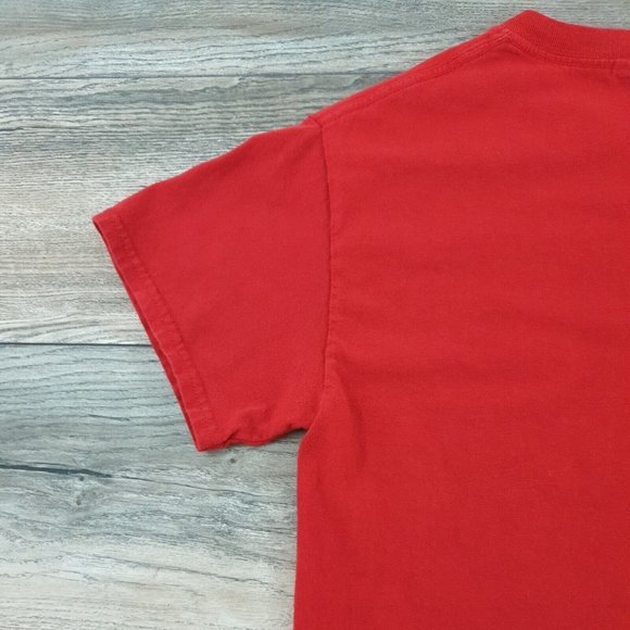 Christmas Story Mens Small Short Sleeve Shirt Triple Dog Dare You Holiday Movie - Picture 10 of 11